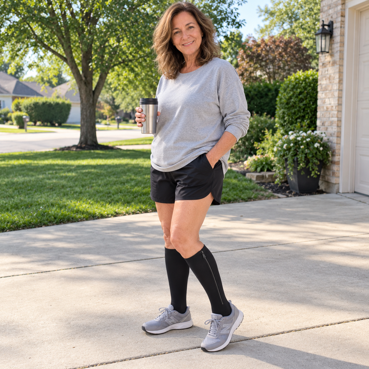 EaseZip™ Compression Socks