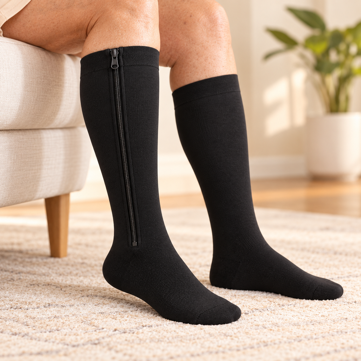 EaseZip™ Compression Socks