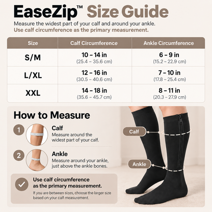 EaseZip™ Compression Socks