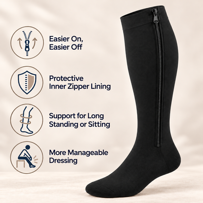 EaseZip™ Compression Socks