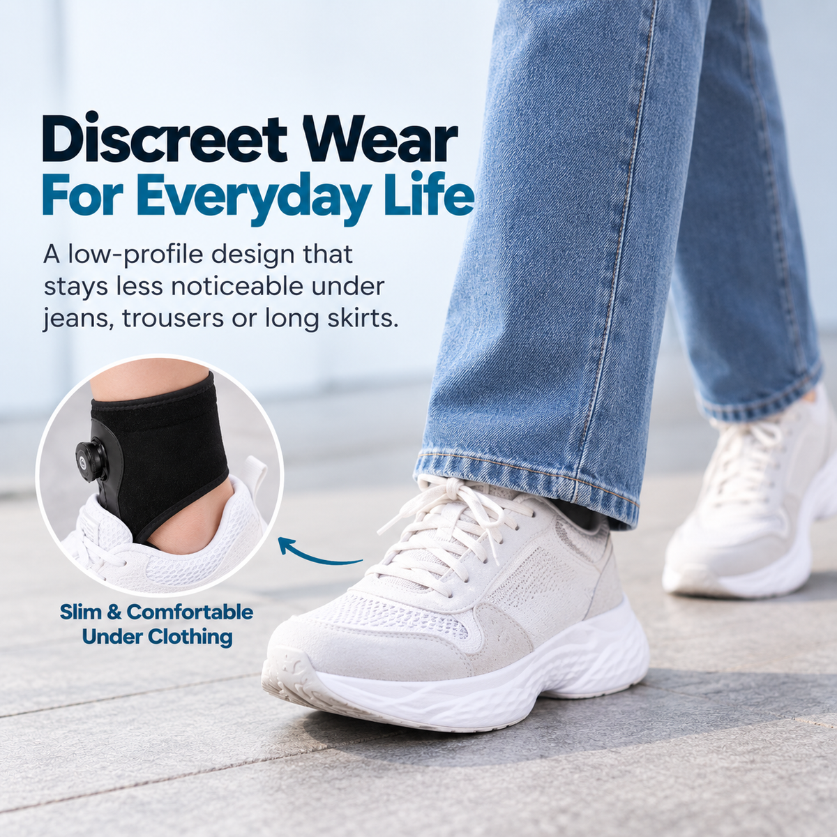 DorsiDial™ Adjustable Foot Drop Brace